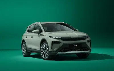 Škoda Elroq, prednja bočna strana (facelift/model year update)