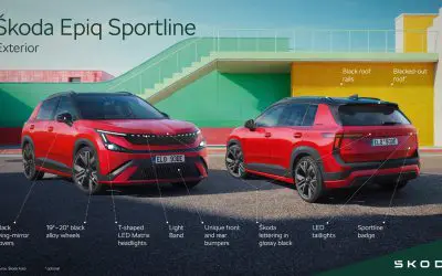 Škoda Epiq Sportline, eksterijer, prednja bočna strana