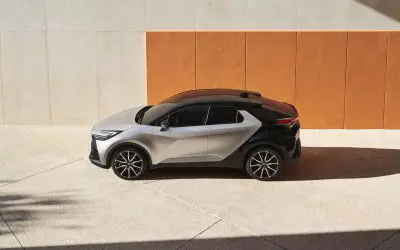 Toyota C-HR (druga generacija, 2023+), bočni profil