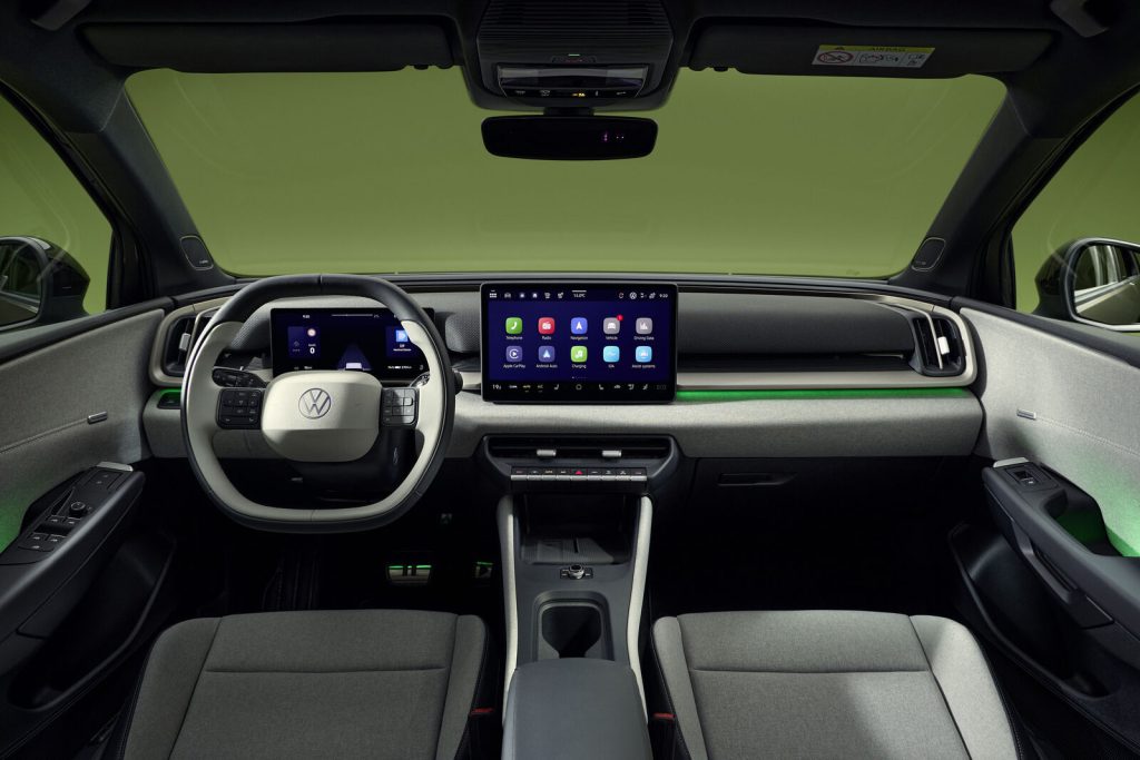 Enterijer Volkswagen ID. Crossa sa digitalnim instrument tablom i ekranom infozabave od 12,9 inča