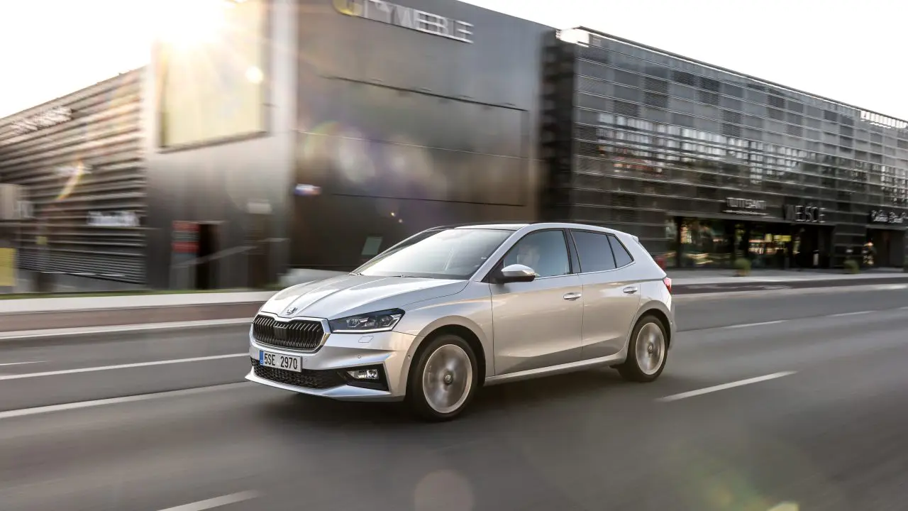 Škoda Fabia (četvrta generacija), prednja bočna strana u vožnji