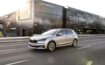 Škoda Fabia (četvrta generacija), prednja bočna strana u vožnji