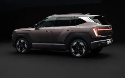 Hyundai Tucson, pogled na zadnji deo karoserije i zadnja svetla