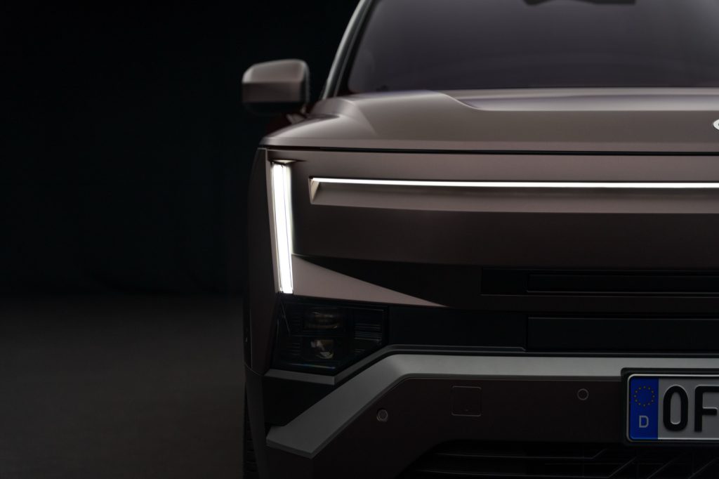 Detalj dnevnog LED svetla na prednjem braniku Hyundai Tucsona