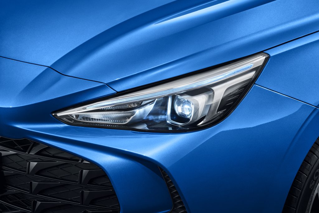 MG3 Hybrid+, detalj prednjeg LED fara